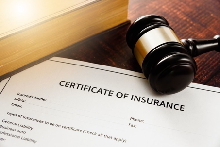 SR-22 Insurance Certificate